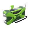 Solar Radio Hand Crank Rechargeable Emergency Radio with AM/FM Portable Flashlight Multifunctional Power Bank for Home Outdoor