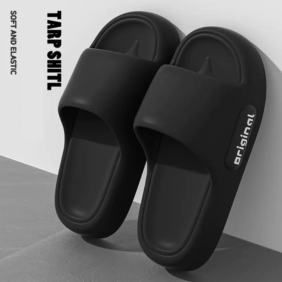 

Жіночі сандалі та тапочки для активного відпочинку: Товста підошва EVA, не ковзає та не має запаху для використання в приміщенні та ванній кімнаті 38-39