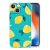 Mediterranean Lemon Luxury Transparent Soft Phone Case For iPhone 14 13 12 11 Pro Max XS X XR SE 7 8 Plus Shockproof Clear Cover