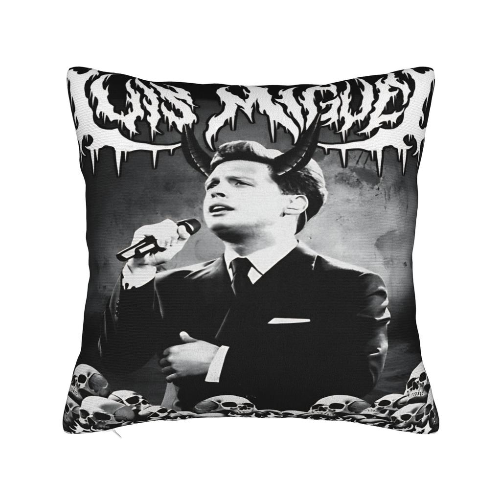Singer L-Luis M-Miguel Pillow Cover  Retro Trendy Pillow Case For Sofa Couch Bed Living Room Soft Pillowcases Birthday Present
