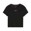 X Hyrox Collaboration Round Neck Letter Pullover Short Sleeve Regular T-Shirt Women Tops 528548-01