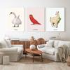 Fun Fruit Animal Posters and Prints Kitchen Canvas Garlic Goose Nordic Art Print Broccoli Sheep Murals Living Room Decoration