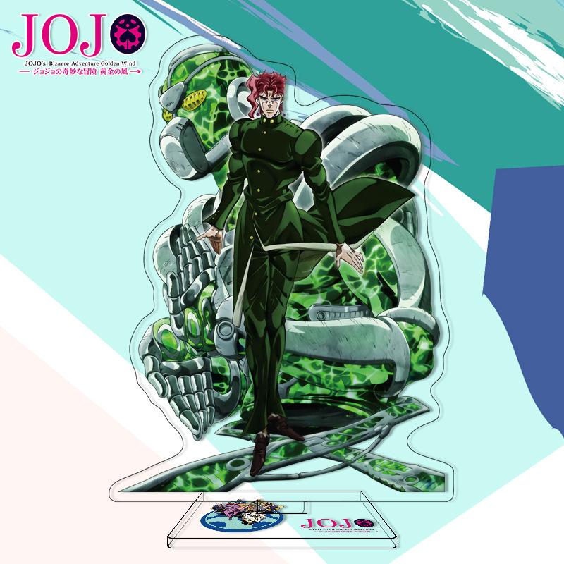 JOJO s Bizarre Adventure Golden Wind Anime Acrylic Standee Character Display Figurine Dropshipping Anime Merchandise