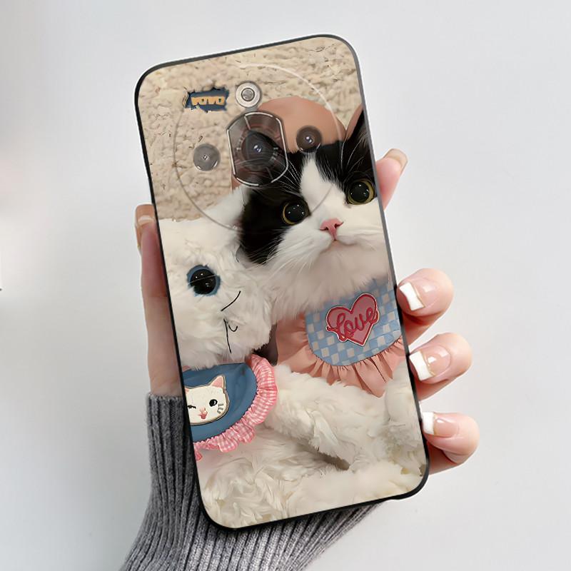 Cute Cartoon Case For ZTE Nubia Focus Pro 5G Capa Printing Shell Protective Cover Coque Soft Silicone Black Casing Fundas