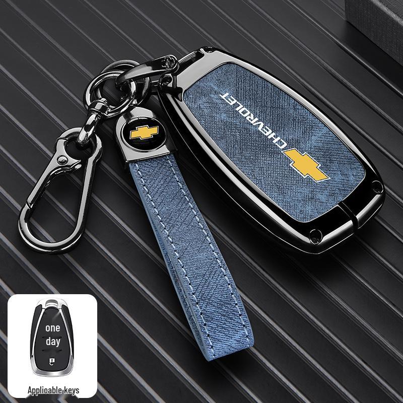 Chevrolet Key Case for Equinox, Malibu XL, Trax, Trailblazer, Orlando, Monza - Car Shell Cover
