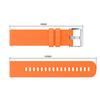 20mm Silicone Watch Strap Adjustable Watchband Bracelet for Samsung Galaxy Watch 42mm