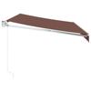 Manual Awning Brown 350x250 cm