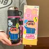 Crayon Small New Large Capacity High Appearance Level Stainless Steel Thermos Cup Cartoon Water Cup Cute Student Portable Accompanying Cup