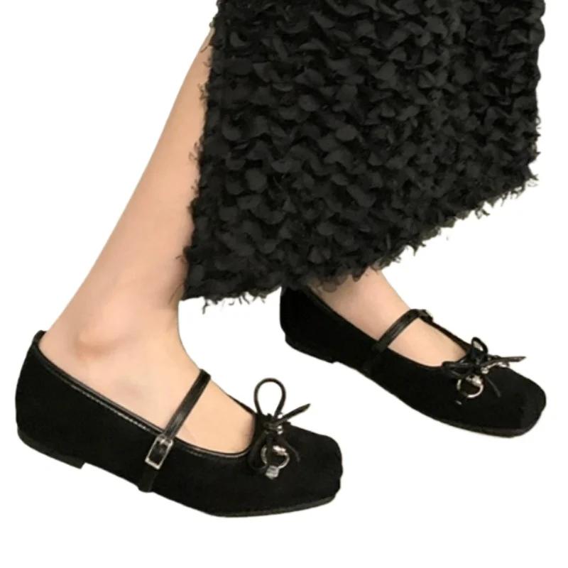 Fashion Ladies Shoes 2025 Shallow Women's High Heels Fashion Butterfly-knot New Metal Decoration Best Seller Buckle Mary Jane Shoes
