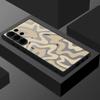 Magnetic Stripes Pattern Case For Samsung Galaxy S25 S24 Ultra S23 S21 S24 S20 FE S22 Plus For Magsafe Matte Hard PC Phone Cover