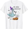 Oh, Hello Halloween Pigeon Shirt Spooky Season Teachers  Unisex T-Shirt