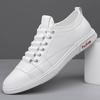 Men Summer Winter Casual Sneakers ThickSoled New Versatile Leather Genuine Leather Suitable for Daily Wear and Various Occasions
