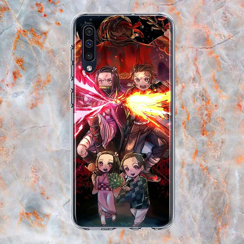 

Demon Slayer Kimetsu no Yaiba для Samsung Galaxy A90 A80 A70 A70S A50 A40 A30S A20S A20E A2Core A10 A10E A10S M20 чехол для телефона A10 (M10)