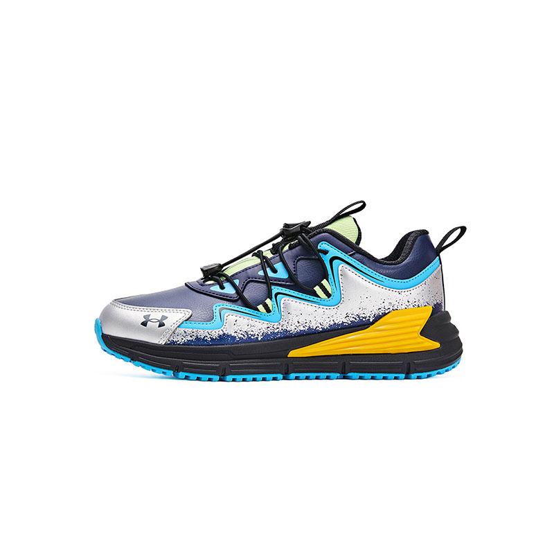 Under Armour Synthetic Leather High Performance Comfortable Versatile Fitness Test Low Top Kids Running Shoes Kids Running Shoes 2441502