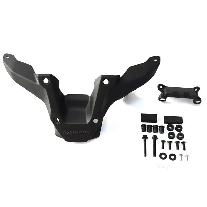 A03Z-New Motorcycle Front Windshield Bracket For Yamaha MT-09 MT 09 Mt09 MT09 SP Visor Kit Mt-09 2024 Wind Deflector Bracket