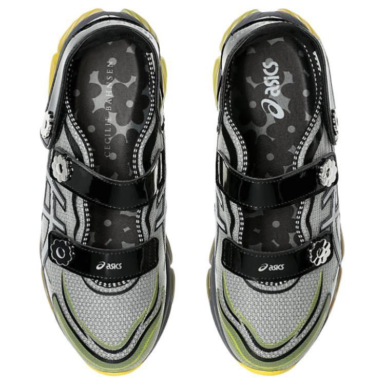 Cecilie Bahnsen x ASICS Gel Quantum 360 8 Silber Schwarz Gelb Unisex Sneaker 1203A638-021