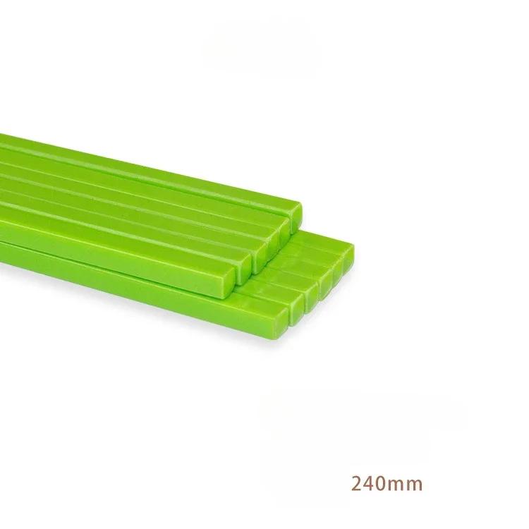 

10 Pairs Chop Sticks 24CM Chopsticks Set Eco-Friendly Reusable Tableware Kitchen Tools Household Multi Colored Sushi Chopsticks