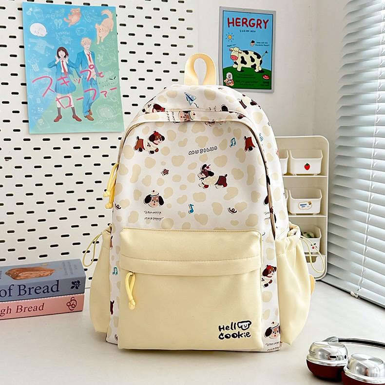 Öğrenciler için Büyüleyici Çizgi Film Okul Sırt Çantası - İlkokuldan Liseye, Geniş Kapasiteli