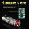 NAO P21W LED 1156 PY21W BA15S T20 W21/5W W5W T10 7443 For LADA DRL P21/5W 1300LM Car Lights Bulb 7440 BAY15D W21W 1157 Red White Dome Lights 6
