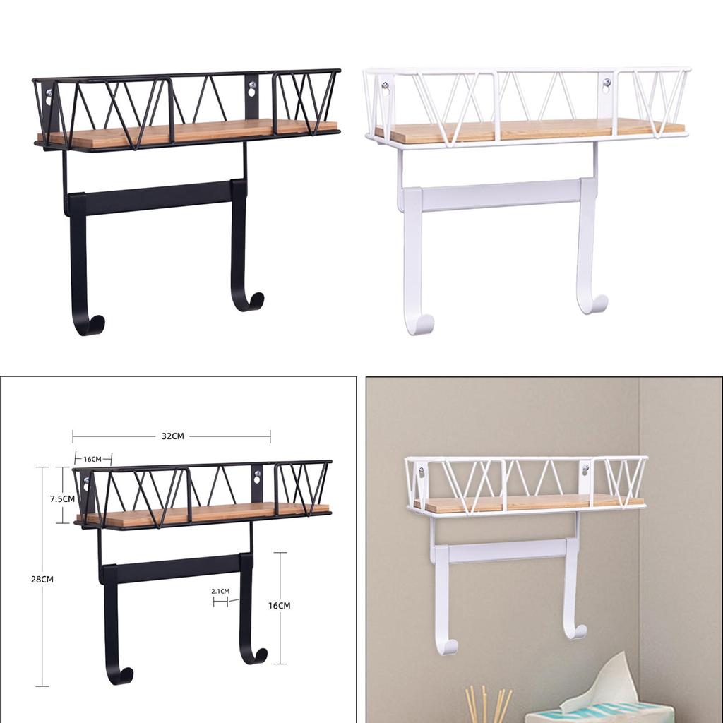 Soluție de depozitare pentru masă de călcat cu cârlige detașabile pentru organizarea spălătoriei