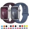 Original Silicone Strap For Apple Watch Ultra 2 Band 44mm 40mm 45mm 41mm 49mm 42mm 46mm Bracelet Iwatch Series 7 8 Se 4 3 5 6 9
