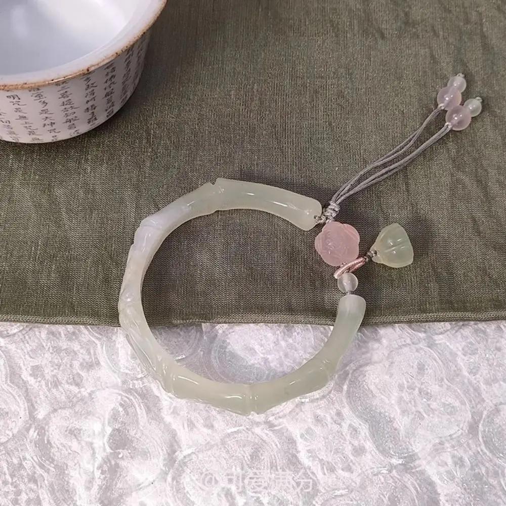 New Chinese Style Orchid Bracelet Sweet Cherry Pendant Bracelet Fresh Student Beaded Bracelet Popular Jewelry Accessories