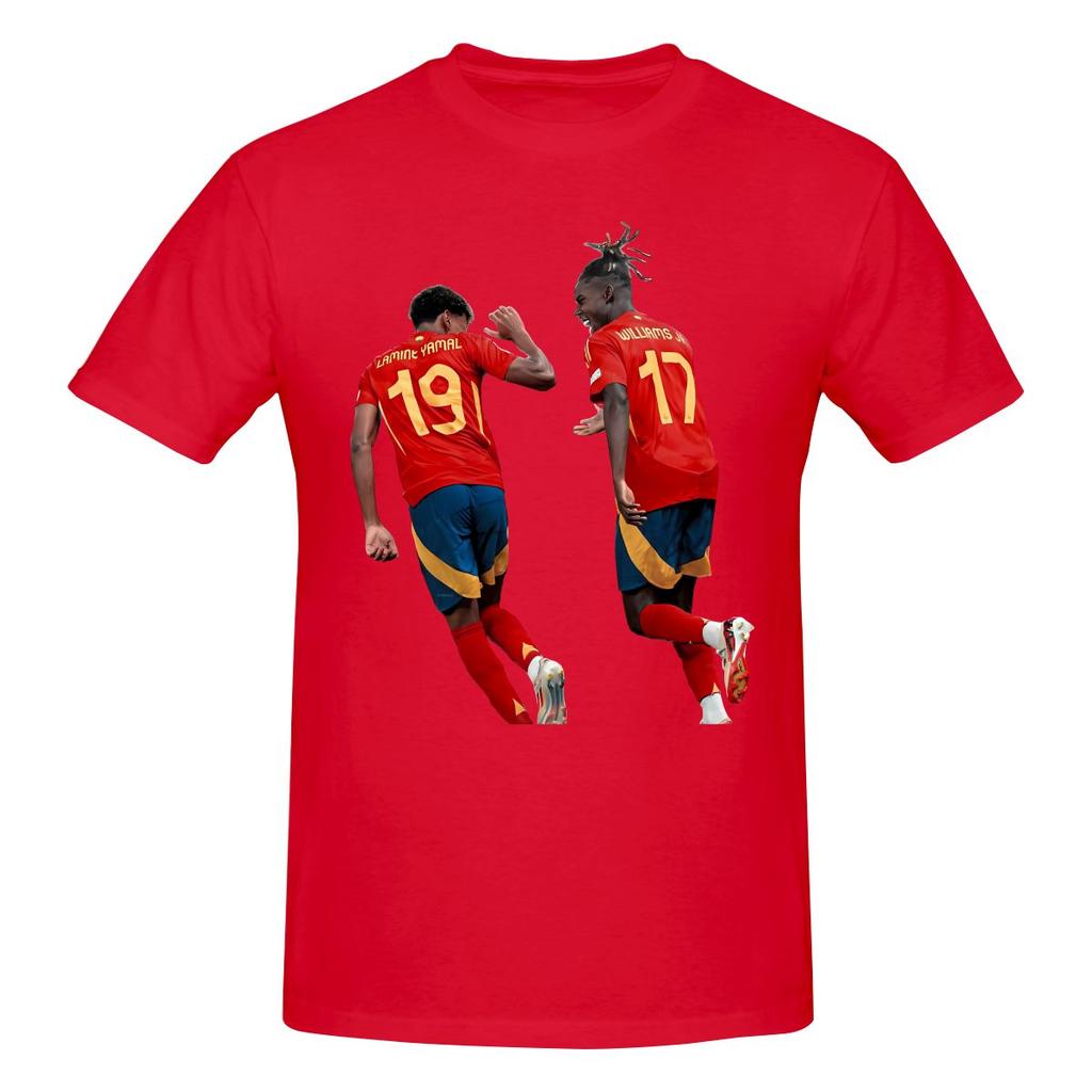 Camiseta Estampada Unisex Divertida Lamine Yamal Nico Williams Camiseta Unisex Baloncesto