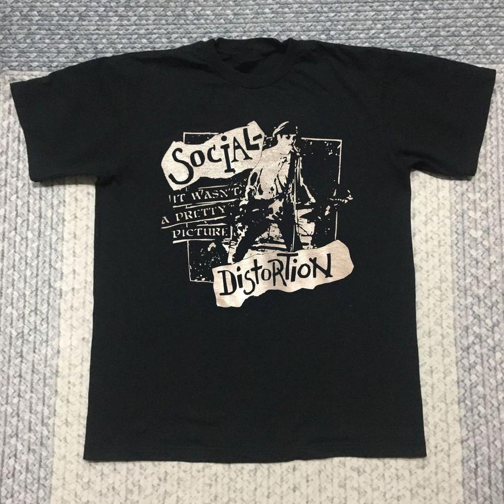 

New SOCIAL DISTORTION band Gift For Fans Unisex S-5XL Shirt SS1183 Unisex T-Shirt XL