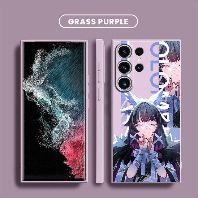 Husă de telefon Genshin Impact Peoples pentru Samsung Galaxy S20 Fe S23 Ultra S10e S9 Plus S8 S21 5g S10 S22 Husă lichidă pătrată de lux