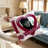 Singer TTom Kaulitz Anime Pillow Case Antidustmite Pillowcase Invisible zipper silky short plush Sofa cushion cover