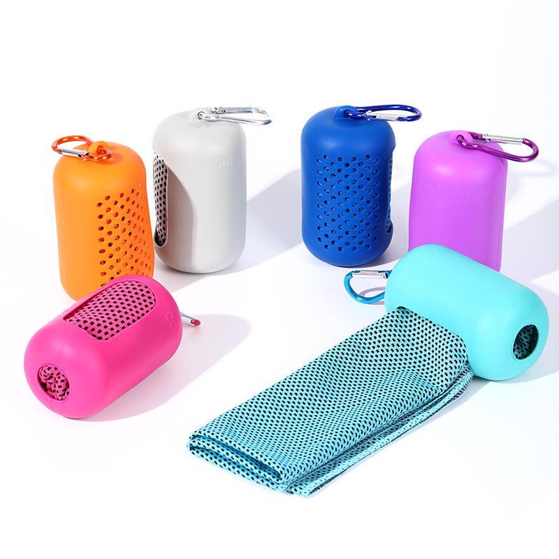 Cross-Border Summer Quick-Dry Ice Cooling Fitness & Yoga Towel