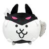 Nyanko Big Plush Toy, Dark Cat, Character Toy with Diamond, Approx. 30cm