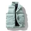 2025 winter fashion vest tooling vest thermal vest thickened overalls jacket feather cotton vest