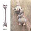 New Fun Long-Neck Goose Plush Pendant Cute Stuffed Animals Doll Bag Decorative Accessory Keychain Birthday Gift For Girls