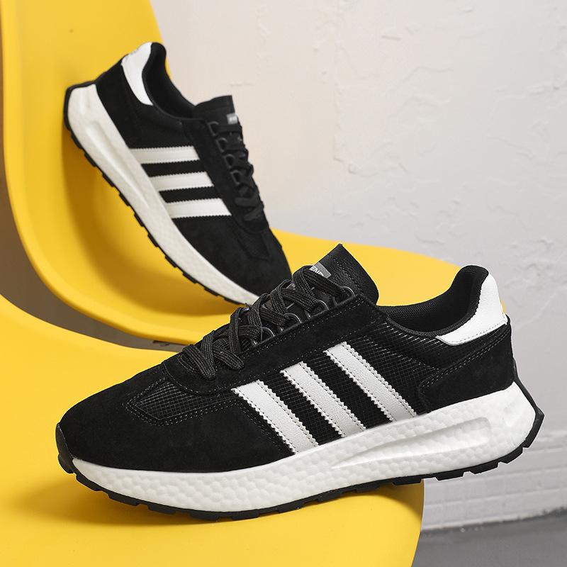 Scarpe da Ginnastica Forrest Gump Nuove Primavera e Autunno Popcorn Suola Morbida Leggera Scarpe da Corsa Scarpe Casual Superficie in Pelle