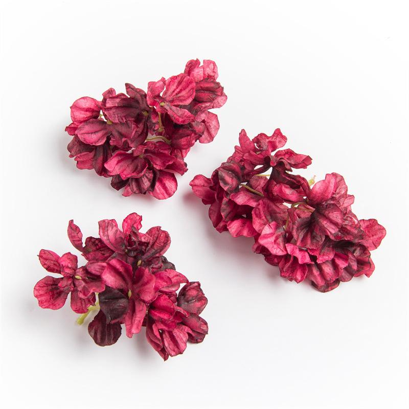 Simulație Hortensie Decorațiune Fotografie Acasă Ghid Drum Arc Consumabile Nuntă Decorațiuni Florale Recuzită Studio Recuzită Filmare Flori Artificiale