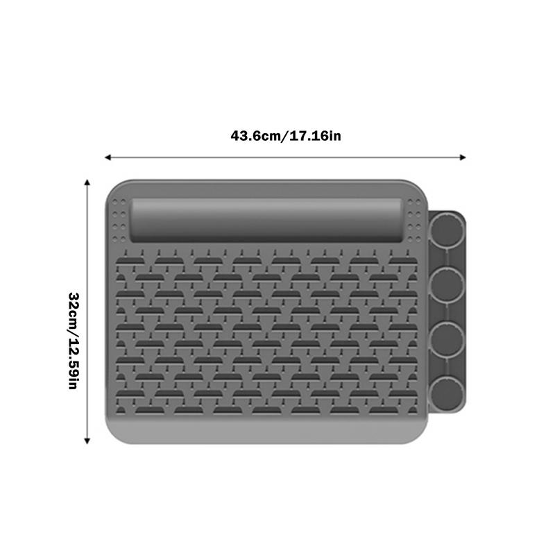 Vacuum Dust Collector Silicone Pad Practical Vacuum Attachment Storage Vacuum Silicone Storage Mat Versatile Vacuum Accessories