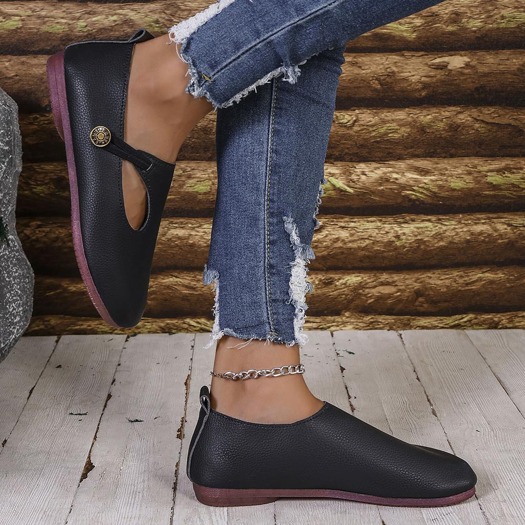 Fashion Summer Pointed Toe Slip-on Flats Shoes for Women Fashion Women Designer Shoes Soft Sole Shallow Mouth Loafers Shoes for Women