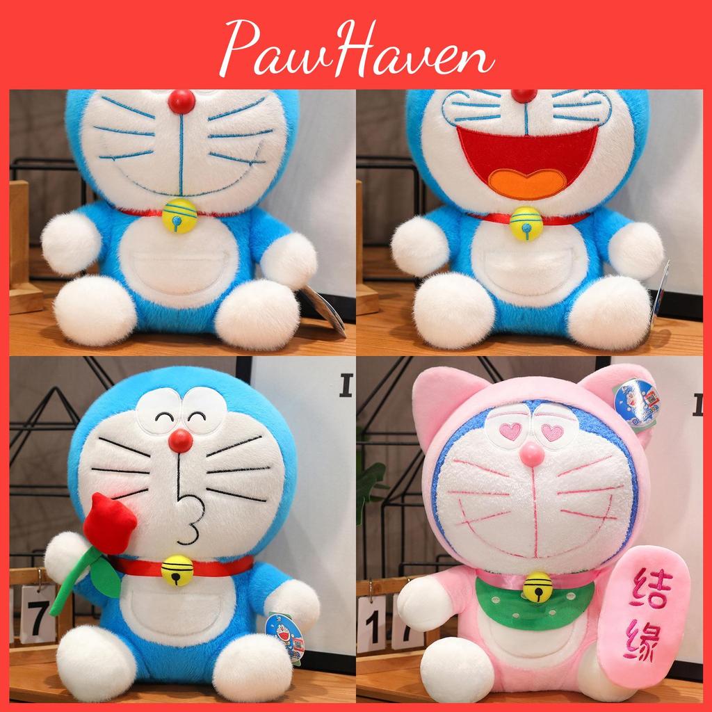 Doraemon Machine Cat Plush Toy Anime Peripheral Characters Doll Holiday Gift