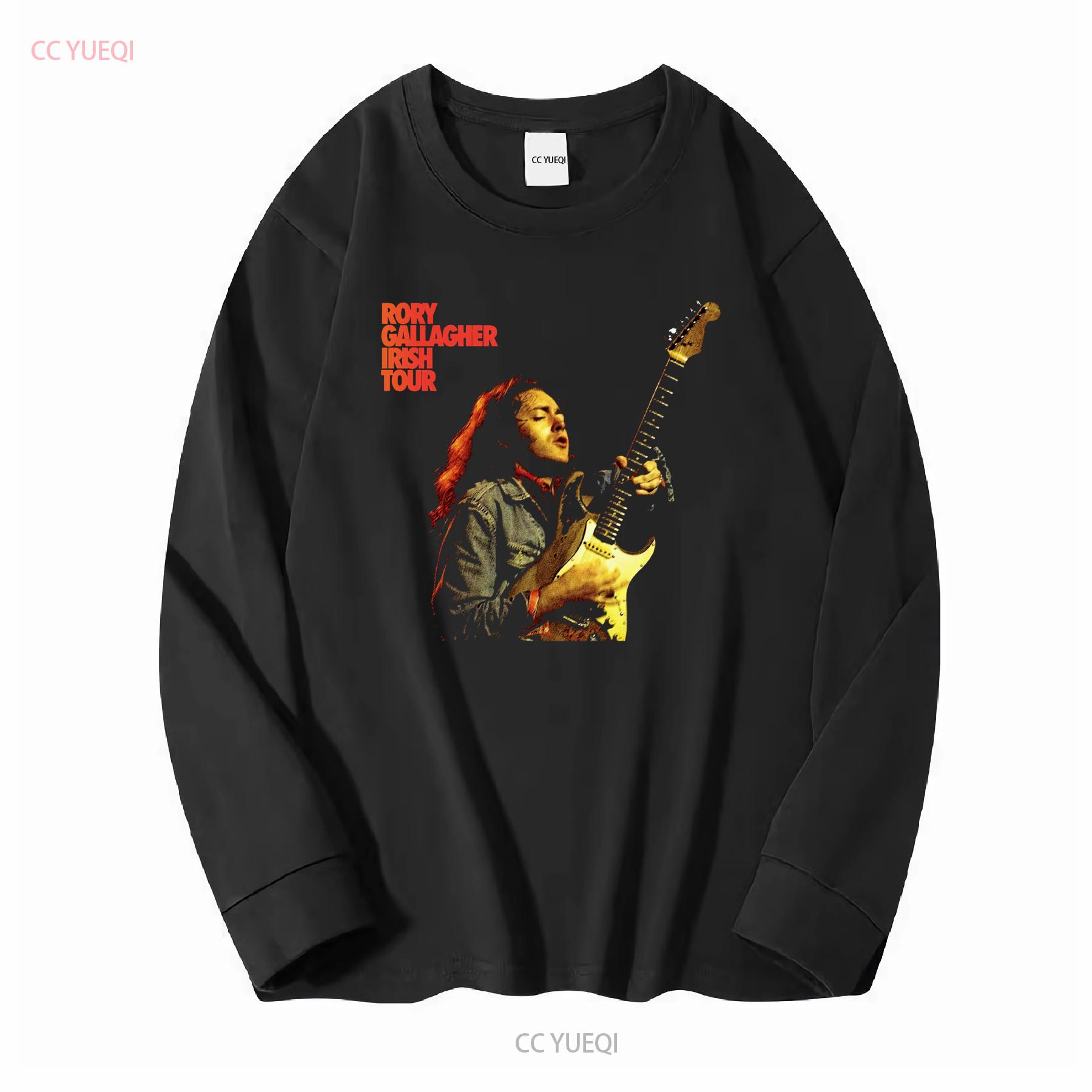 

Футболка Rory Gallagher Irish Tour 74 с длинным или коротким рукавом винтажная стираная стильная мягкая топ для повседневной носки удобный S