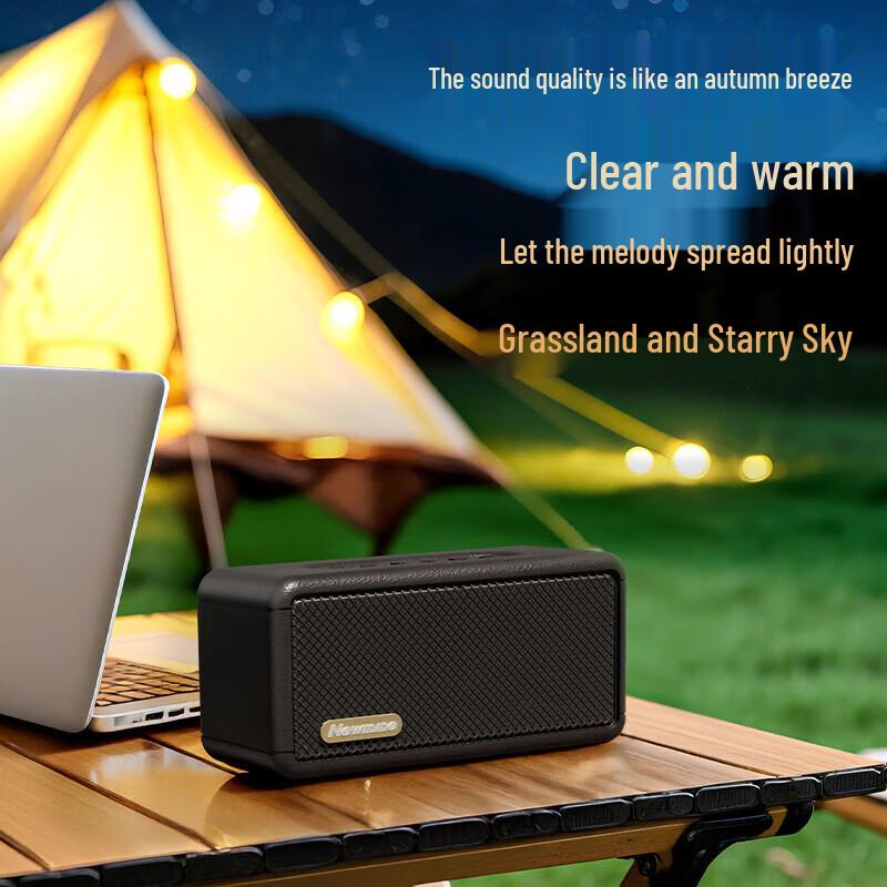 Newsmy BT20 HIFI Bluetooth Speaker CN plug (adapter included) (CN version)