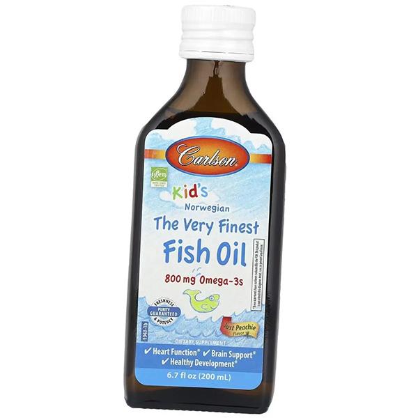 Fischöl für Kinder, Das allerfeinste Fischöl für Kinder, Carlson Labs 200ml (67353023)