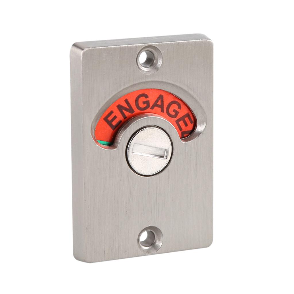 Indicator Privacy Bolt Door Lock Vacant Engaged   Screws Bathroom Toilet