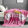 Peppa Pig Print Blanket - Soft & Comfortable, for Bedroom, Travel, Sofa, Home Decoration - Birthday Christmas Gift for Friend