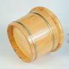 Cedar Wood Foot Bath Basin with Acupoint Massage - Household Wooden Soaking Bucket