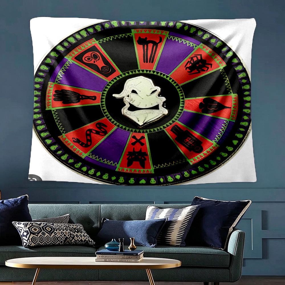 Moon Phases Jack Wall Tapestry Art For Birthday Wedding Party Backdrop Family Gift