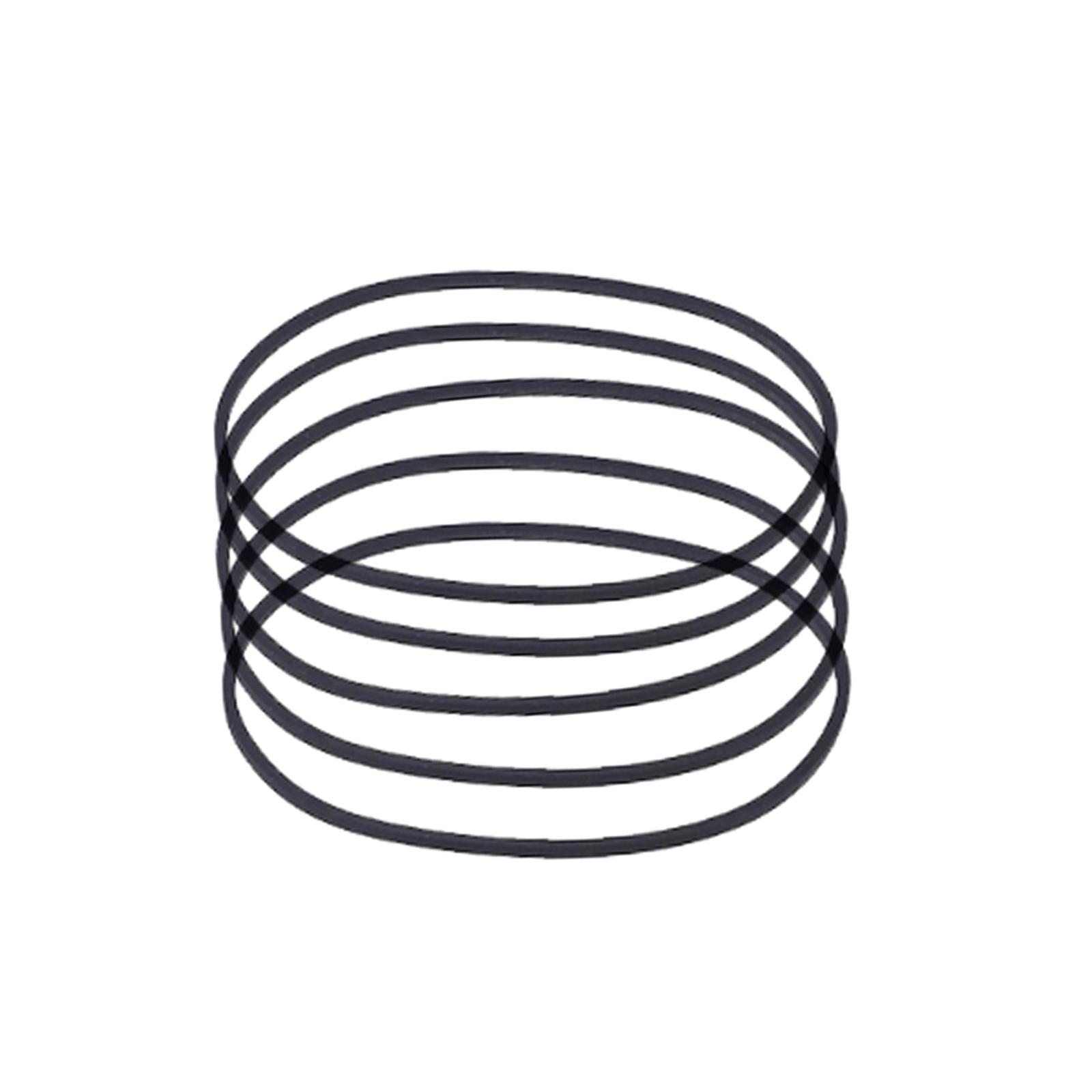 

Width 1mm 50-140mm Fold New Rubber Belt for Recorders CDROM Video Machines DVD Drive (5pcs) 3