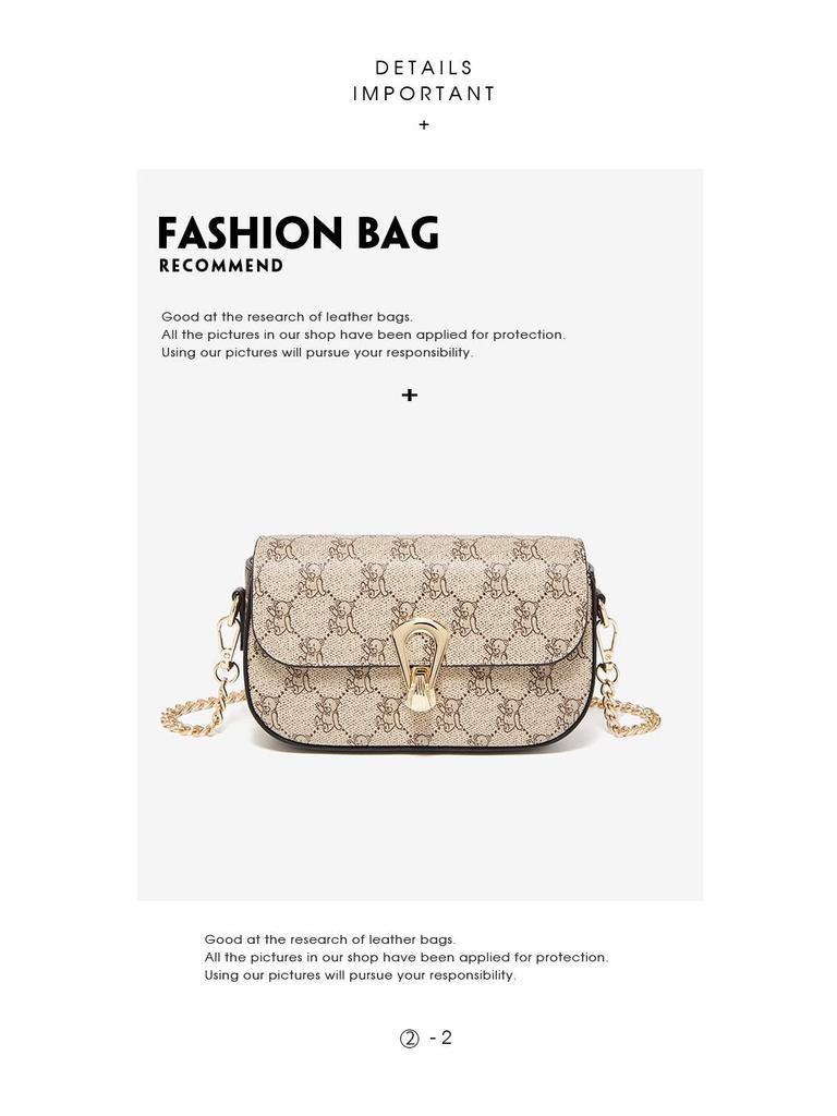 Schicke koreanische Retro-Casual-Umhängetasche für Damen