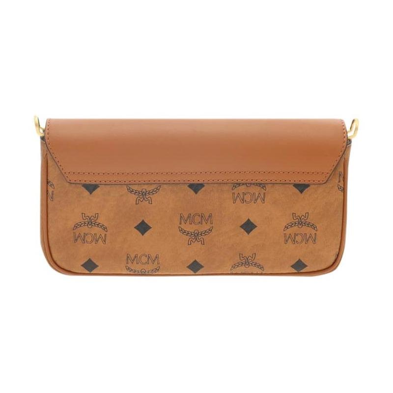MCM Tracy Visetos Cowhide Shoulder Tote Bag MWRGSXT01CO001
