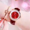CQ369 Flowing rhinestone Women watch waterproof student watch light luxury quartz watch clock giftwatches for woman